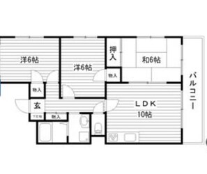 森川マンションの物件間取画像